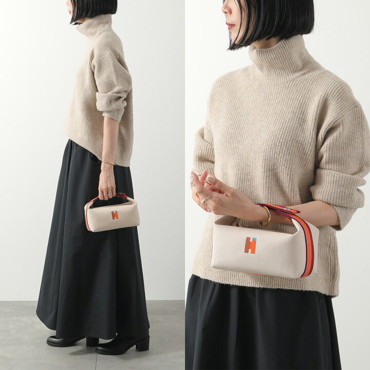 楽天市場】HERMES エルメス ポーチバッグ ブリッドアブラック BRIDE A  