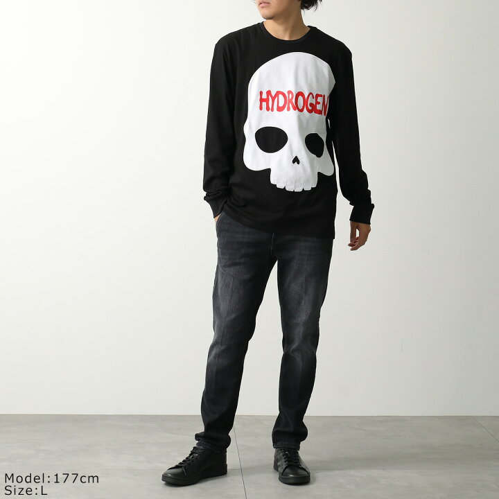 楽天市場】HYDROGEN ハイドロゲン Tシャツ MU0003 メンズ 長袖 