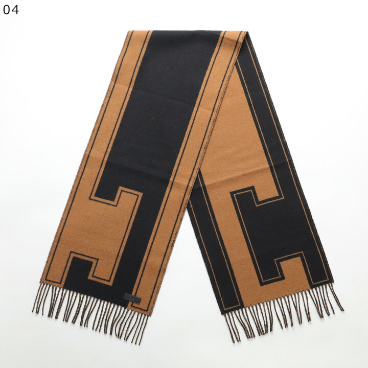 楽天市場】HERMES エルメス マフラー 160×30 クレ・ドゥ・H Clou de H  