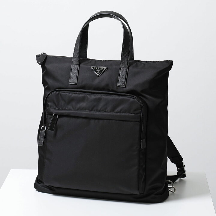 楽天市場】PRADA プラダ トートバッグ 2VG098 OOO 2DMG メンズ Re 