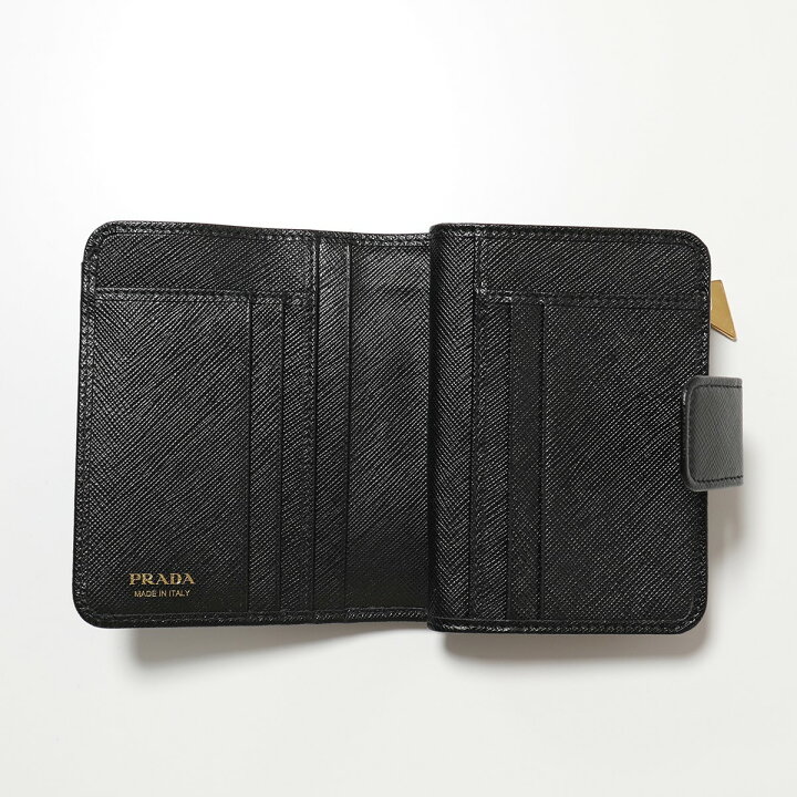 楽天市場】PRADA プラダ 1ML018 2DK3 F0002 サフィアーノレザー 二 