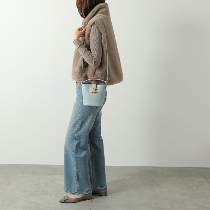 楽天市場】CELINE セリーヌ ハンドバッグ Mini Bucket Louise ミニ
