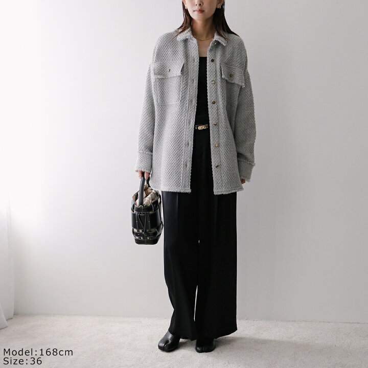 楽天市場】marmors マルモア ジャケット fringe shirt 225301131 