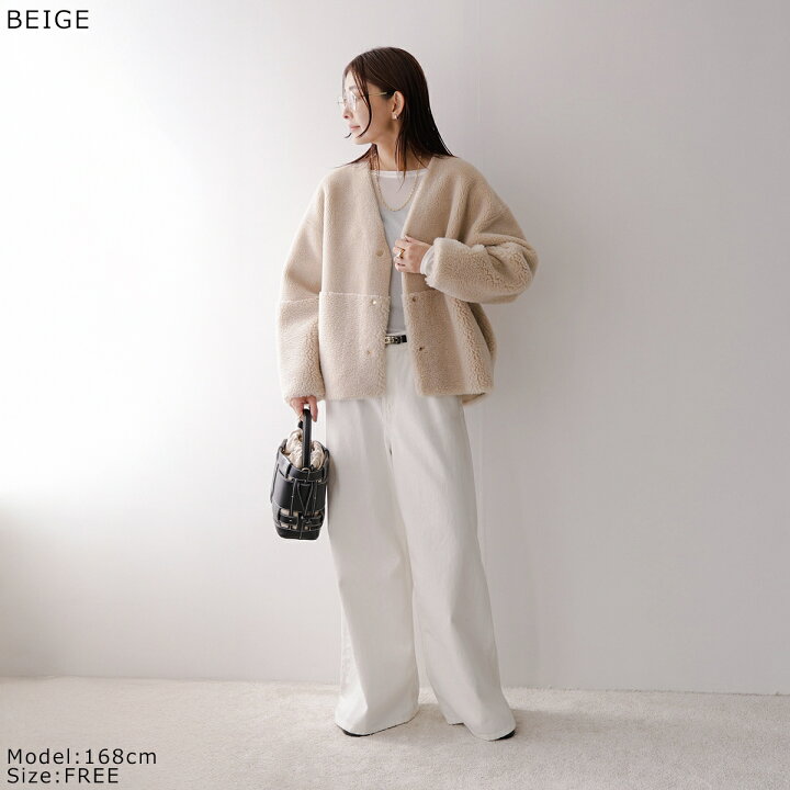 楽天市場】MICA&DEAL マイカ＆ディール ボアコート 0125307266 