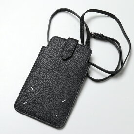 MAISON MARGIELA メゾンマルジェラ フォンケース S56UI0211 P0399 レディース レザー ショルダーバッグ マイクロバッグ スマホ 4ステッチ ロゴ 鞄 カラー2色 S56UI0211P0399T8013