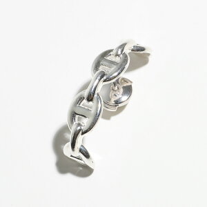 HERMES GX sAX AVFl VO Enchainee Single Earrings H122513B Ў̔ Chaine dAncre VF[k_N fB[X X^bh S silver925 Vo[ydc_kikakuz