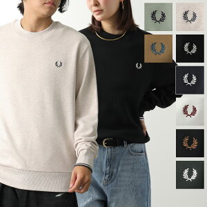 FRED PERRY �t���b�h�y���[ �X�E�F�b�g Crew Neck Sweatshirt M7535 �����Y ���f�B�[�X �g���[�i�[ ���S ���[�������[�X �h�J ���� �J���[8�F