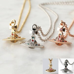 VivienneWestwood BBAEGXgEbh lbNX NEW PETITE ORB PENDANT 63020098 fB[X ̃I[u J[5F