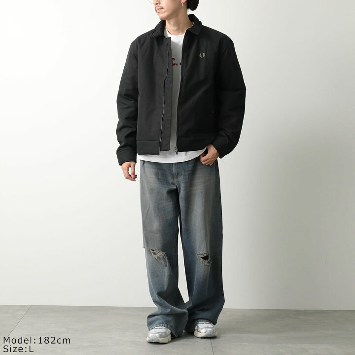 楽天市場】FRED PERRY フレッドペリー ジャケット COTTON CABAN JACKET 