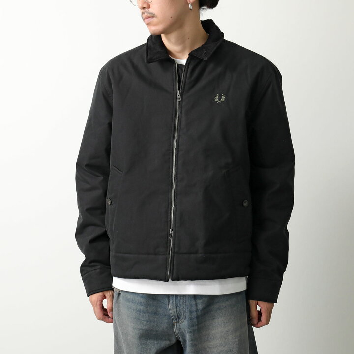 楽天市場】FRED PERRY フレッドペリー ジャケット COTTON CABAN JACKET 