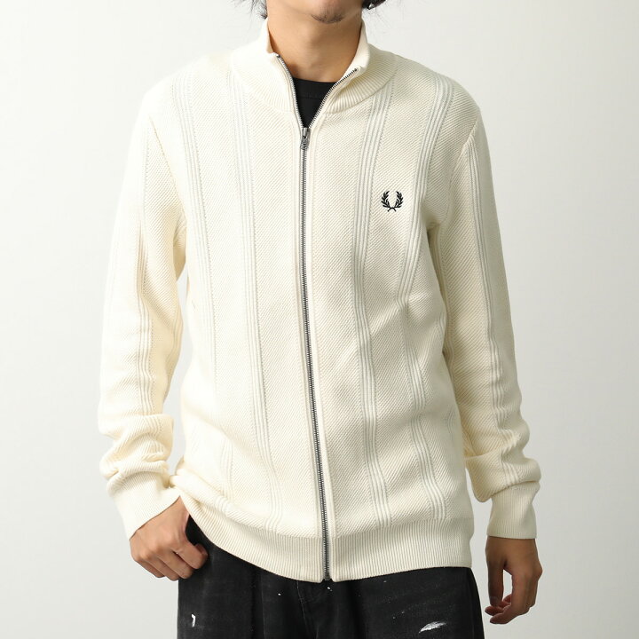 楽天市場】FRED PERRY フレッドペリー カーディガン TEXTURED ZIP 