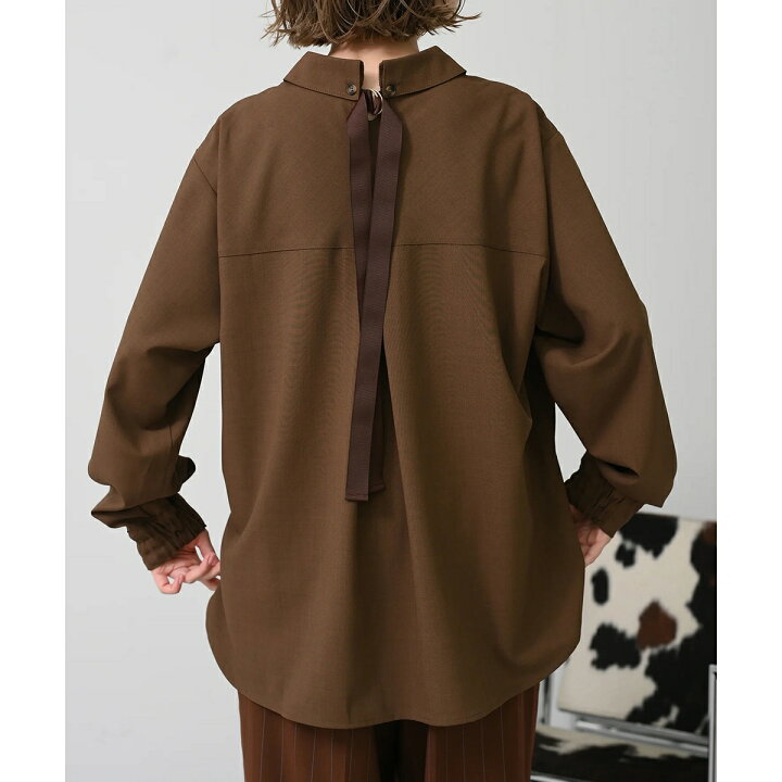 楽天市場】HERENCIA ヘレンチア ブラウス Back Grosgrain Twill Blouse 