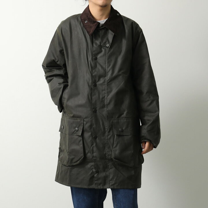 楽天市場】Barbour バブアー ロングコート BORDER WAX JACKET ボーダー 