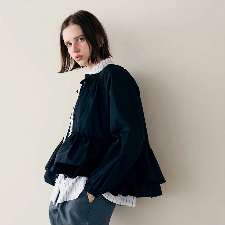 楽天市場】MARILYN MOON マリリンムーン ブルゾン spiral taffeta 