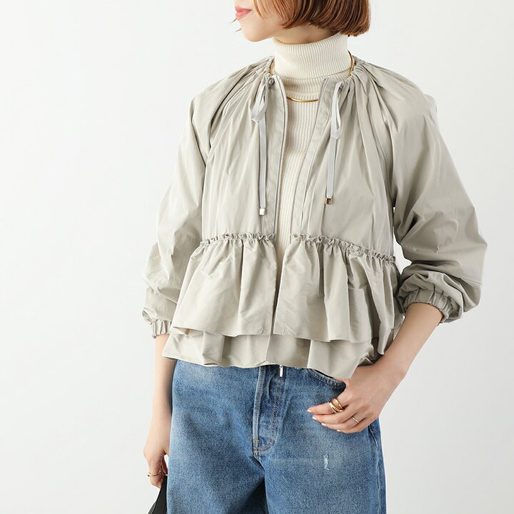楽天市場】MARILYN MOON マリリンムーン ブルゾン spiral taffeta 