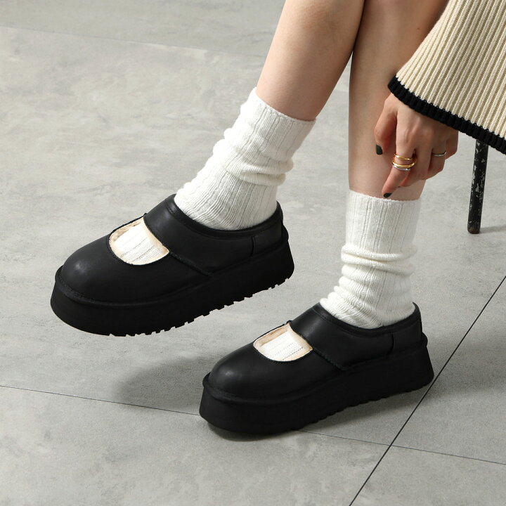 楽天市場】UGG アグ スリッポン BEA MARY JANE LTHR ビア メリー 