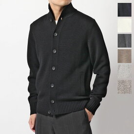 【最大2万円OFFクーポン対象・4/10～4/12限定】ZANONE ザノーネ カーディガン CHIOTO キョート 810130 ZR229 ZN233 メンズ ニット 長袖 ウール メランジ カラー7色