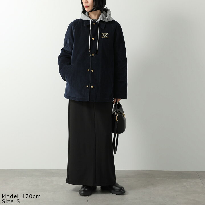 楽天市場】CELINE セリーヌ カーコートジャケット TRIOMPHE トリオンフ 