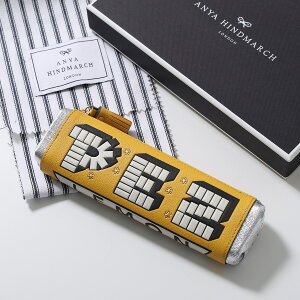 ANYA HINDMARCH AjnCh}[` yP[X Anya Brands Pencil Case Pez 200929 fB[X |[` M U[  LemonCurd