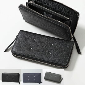 MAISON MARGIELA メゾンマルジェラ ラウンドファスナー長財布 S56UI0110 P4455 レディース ジップアラウンドウォレット レザー カラー7色 S56UI0110P4455T8013