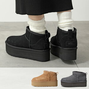 UGG AO [gu[c CLASSIC ULTRA MINI PLATFORM 1135092 fB[X V[gu[c XEF[h  V[Y C J[4F