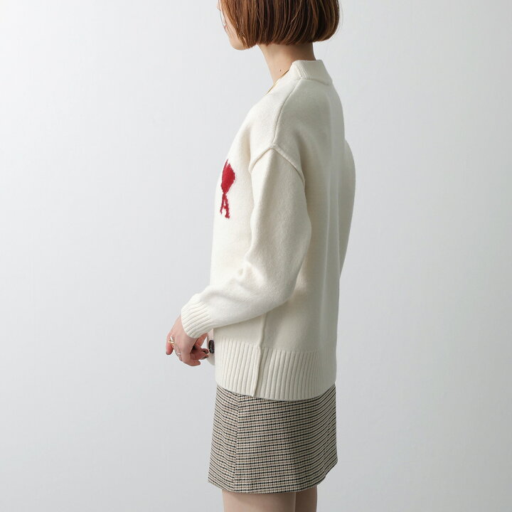 楽天市場】 ami paris アミパリス カーディガン Ami De Coeur Cardigan 