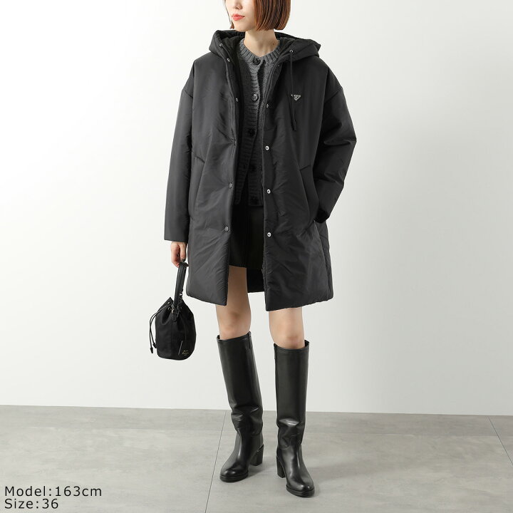 楽天市場】PRADA プラダ 中綿コート 29D960 1WQ9 レディース ライト Re  