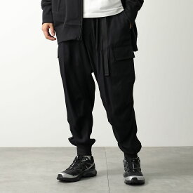 Y-3 ワイスリー カーゴパンツ JX7283 メンズ レーヨン ツイル カフ パンツ テーパード BLACK