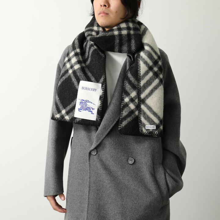 楽天市場】BURBERRY バーバリー マフラー MU TRI BAR CHK WO SCF 
