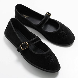 CELINE �Z���[�k �o���G�V���[�Y EVE TRIOMPHE �G�� �g���I���t 364122175C.38NO ���f�B�[�X �����[�W�F�[�� �o�����[�i �x���x�b�g �x���A �V���[�Y �C BLACK