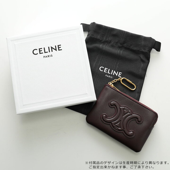 楽天市場】CELINE セリーヌ コインケース COIN PURSE 10C663DR8.28DG 