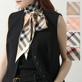 BURBERRY バーバリー シルクスカーフ SILK SY レディース スキニー チェック 180×8 カラー5色【dc_kikaku】