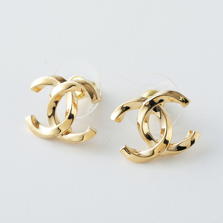 楽天市場】CHANEL シャネル ピアス ABG690 B22496 レディース ココ 