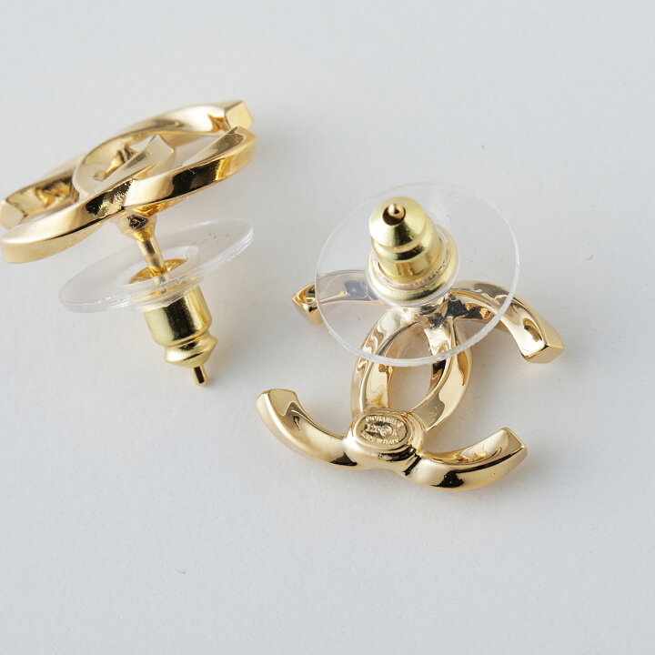 楽天市場】CHANEL シャネル ピアス ABG690 B22496 レディース ココ 