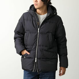 MOORER ムーレー ダウンジャケット VALLS KM メンズ フード付き スタンドカラー BLU