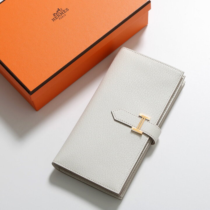 楽天市場】HERMES エルメス 二つ折り長財布 ベアン スフレ Bearn 
