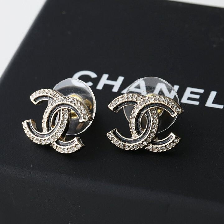 楽天市場】CHANEL シャネル ピアス ABG410 B21903 レディース ココ 