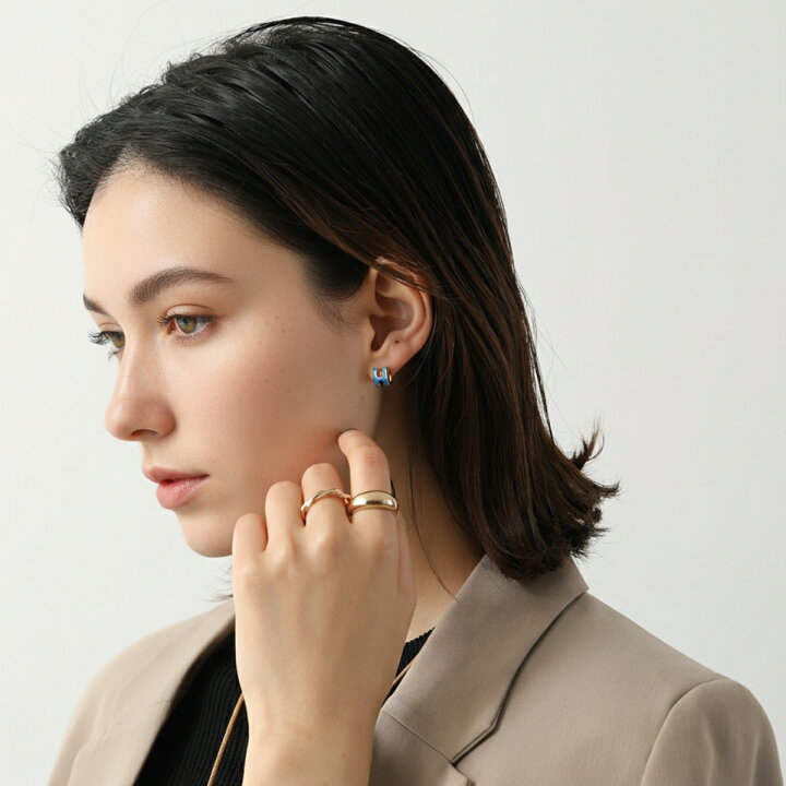 楽天市場】HERMES エルメス ピアス ポップアッシュ ミニ POP H MINI 
