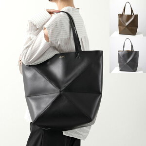 LOEWE ���G�x �g�[�g�o�b�O PUZZLE FOLD TOTE �p�Y�� �t�H���h B933Q18X01 ���f�B�[�X ���U�[ XL ���[�W �� �J���[3�F