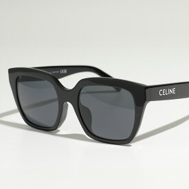 CELINE セリーヌ サングラス MONOCHROMES 03 モノクローム CL40198F 4S198CPLB レディース ウェリントン型 メガネ 眼鏡 ロゴ セルフレーム アイウェア 01A
