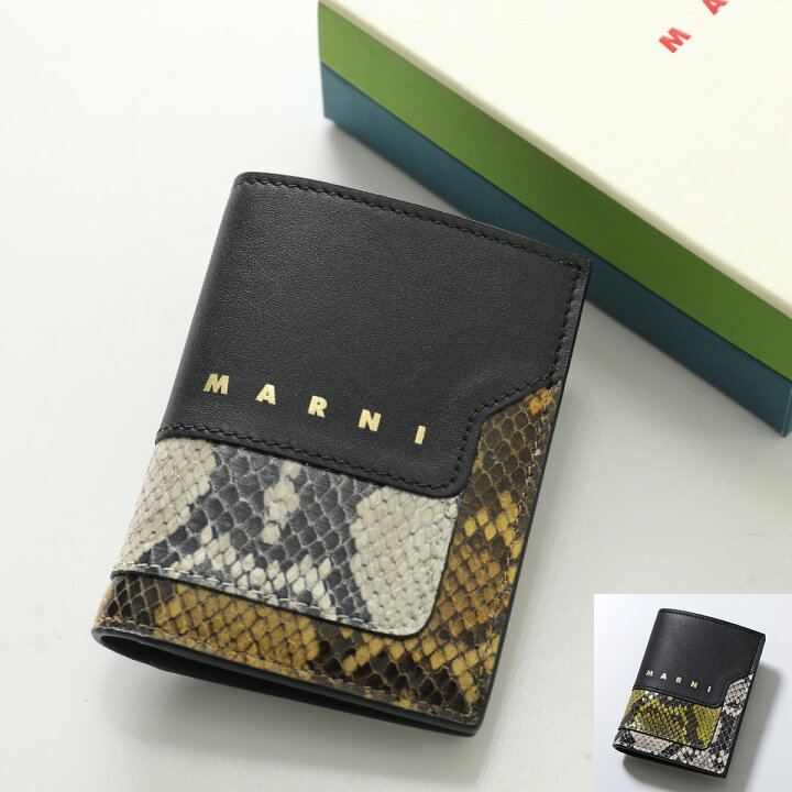 楽天市場】MARNI マルニ 二つ折り財布 PFMOQ14Q14 P8674 レディース 