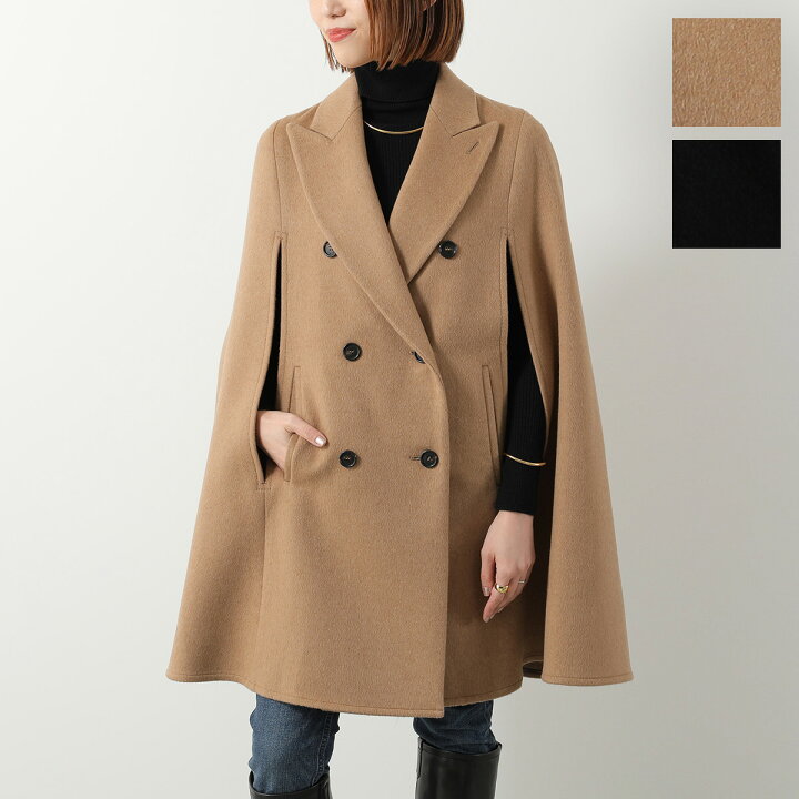 楽天市場】MAX MARA マックスマーラ ケープ PORDOI ポルドイ キャメル 