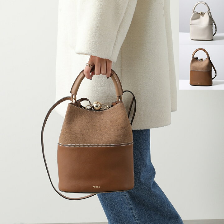 楽天市場】Furla フルラ ハンドバッグ SFERA S BUCKET BAG S スフェラ 