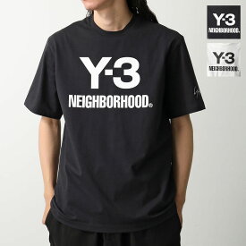 Y-3 x NEIGHBORHOOD ワイスリー ネイバーフッド Tシャツ NBHD LOGO TEE JW6999 JX7449 メンズ シングルジャージー ロゴ カラー2色