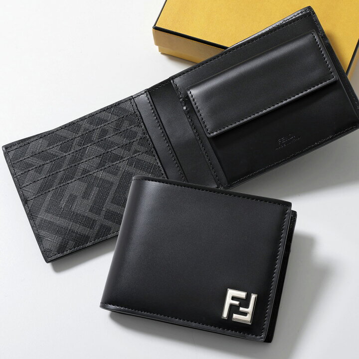 楽天市場】FENDI フェンディ 二つ折り財布 Bi-Fold Coin Wallet 7M0373 