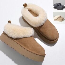 【最大2万円OFFクーポン対象・12/11-1時59分迄】UGG アグ スリッポン TAZZELLE タゼル 1171393 レディース スウェード ムートン 軽量 プラットフォーム 厚底 スリッパ アンクルブーツ 靴 シューズ カラー3色【dc_kikaku】