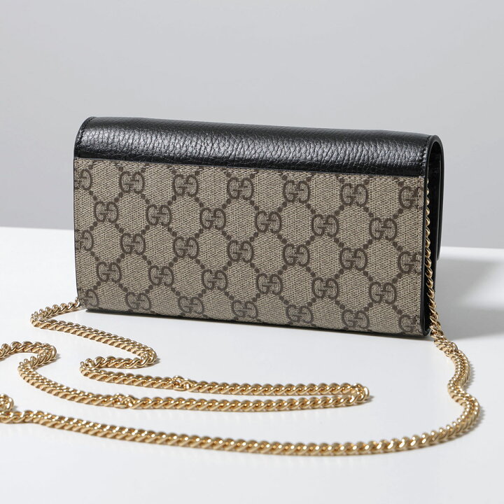 楽天市場】GUCCI グッチ チェーンウォレット PETITE MARMONT GG 