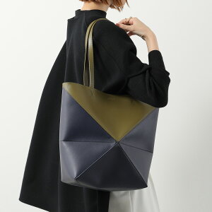 LOEWE ���G�x �g�[�g�o�b�O PUZZLE FOLD TOTE �p�Y�� �t�H���h A779G50X18 ���f�B�[�X ���U�[ �o�C�J���[ �� �J���[2�F