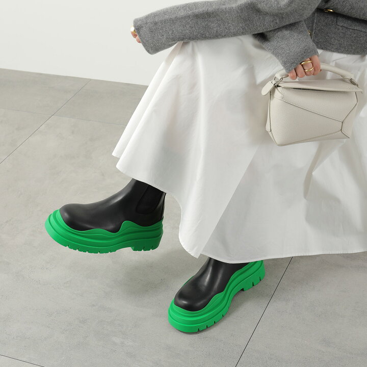 楽天市場】 BOTTEGA VENETA ボッテガヴェネタ ミドルブーツ TIRE BOOTS 