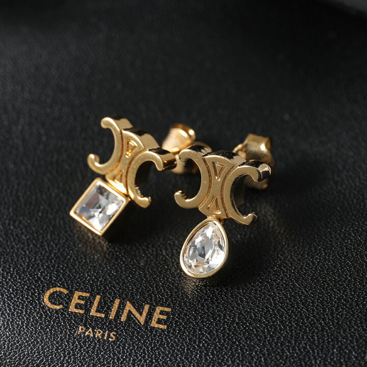 楽天市場】CELINE セリーヌ ピアス 461VK6BRS.35OR レディース 